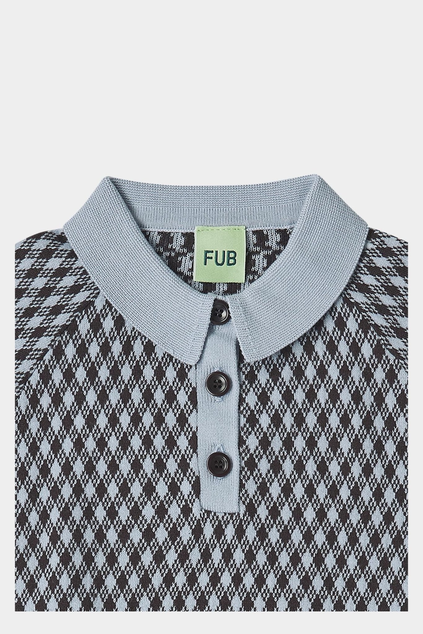 FUB HARLEKIN POLO cloud/mulberry-2524SS_cloudmulberry - Lille Univers