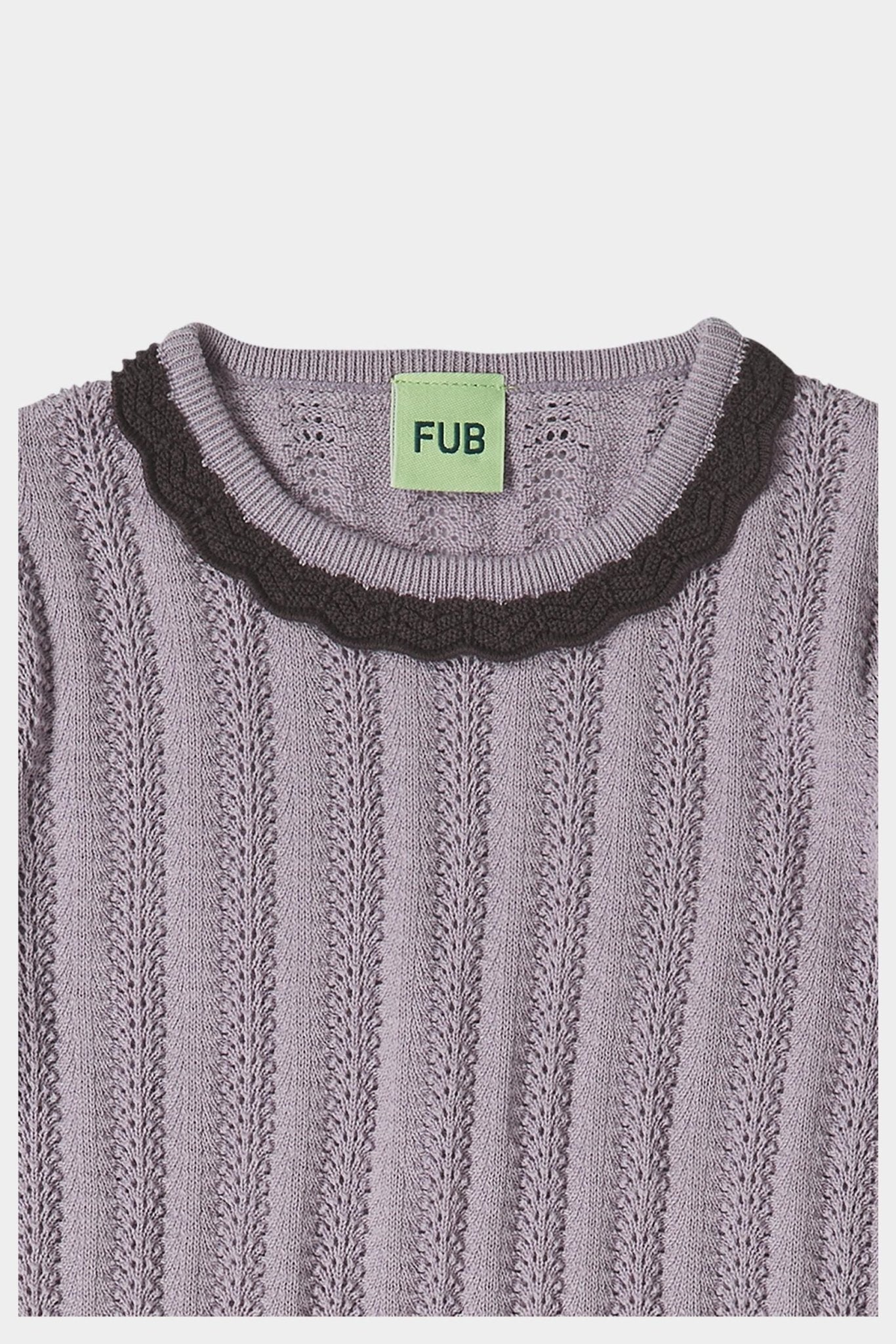 FUB POINTELLE T-SHIRT heather-2124SS_heather - Lille Univers
