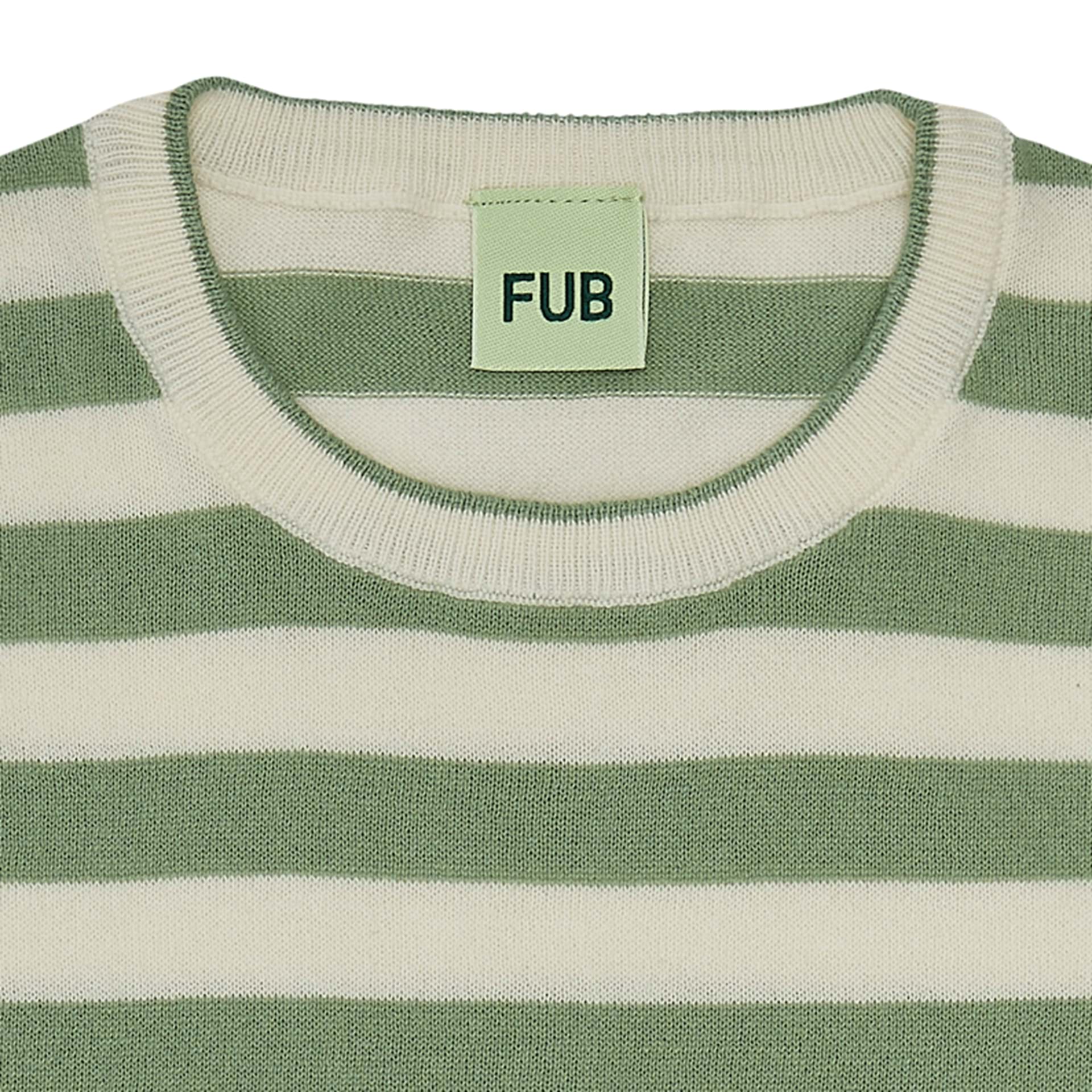 Fub T-Shirt, ecru/leaf - 0223ss - ecruleaf - Lille Univers