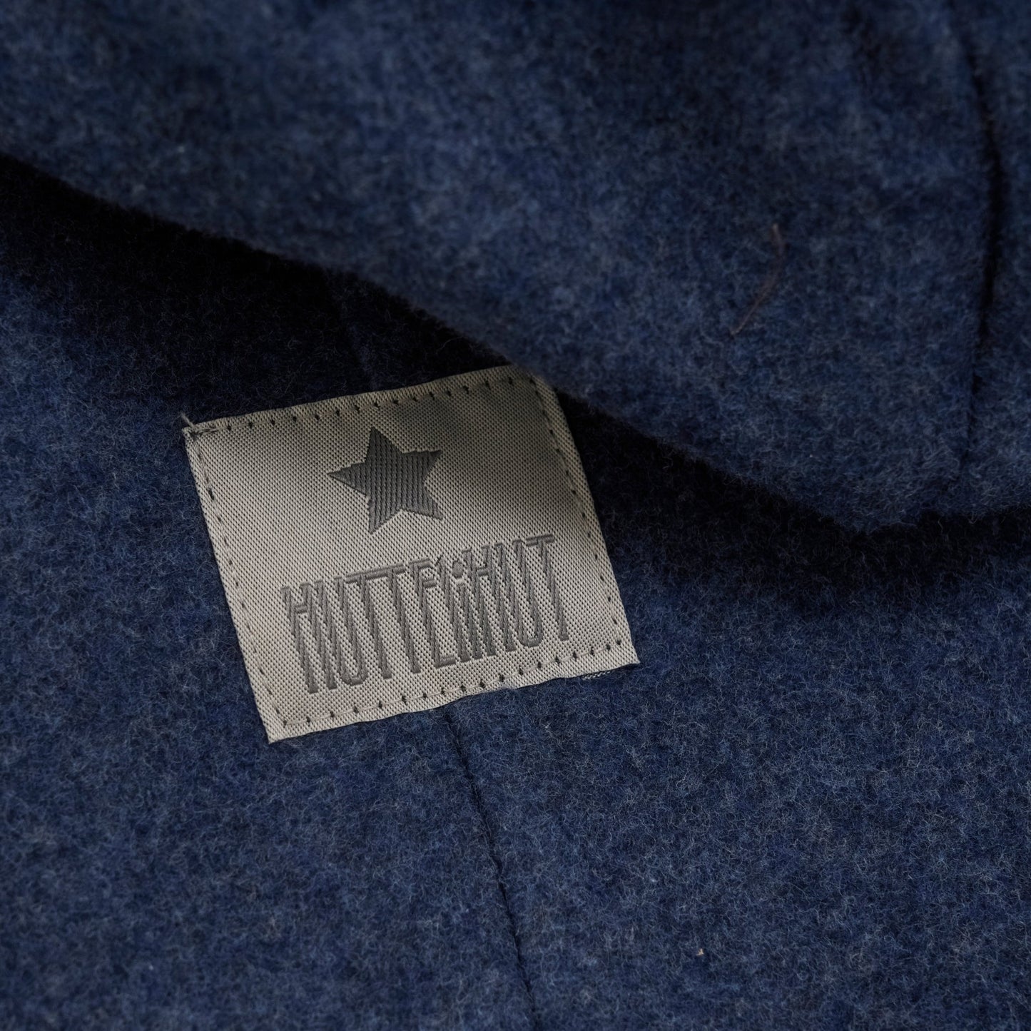 HUTTEliHUT - Pram Suit Ears Cot. Fleece (S) Color: 7790 Navy Melange