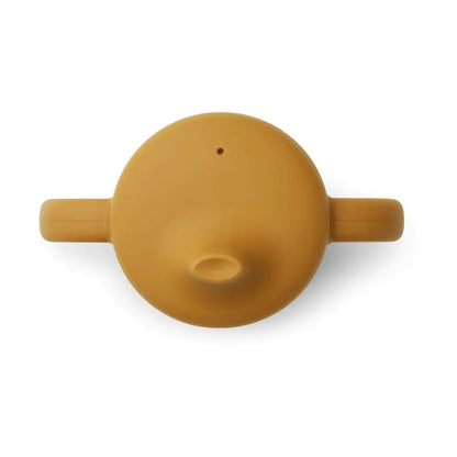 LIEWOOD NEIL SILICONE SIPPY CUP 150 ML MR BEAR GOLDEN CARAMEL