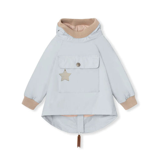 MINI A TURE MATBABYVITO SPRING ANORAK. GRS Pearl blue-MATBABYVITO_Spring5145 - Lille Univers