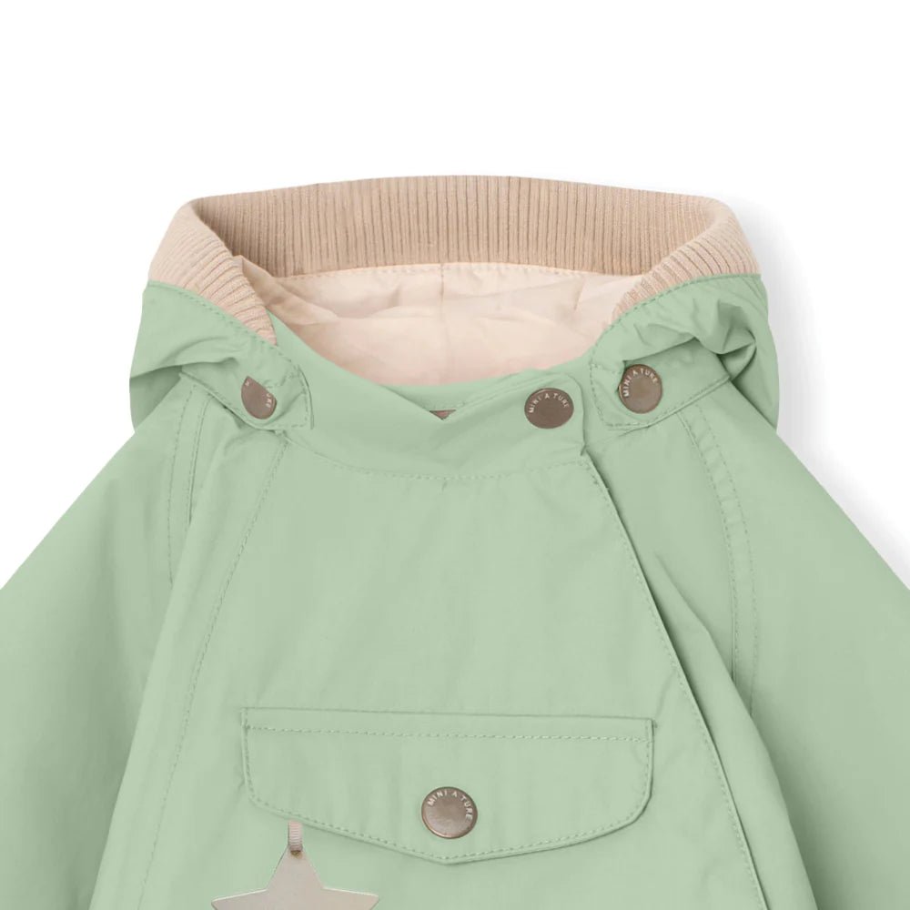 MINI A TURE MATWAI spring jacket. GRS Dusty light green