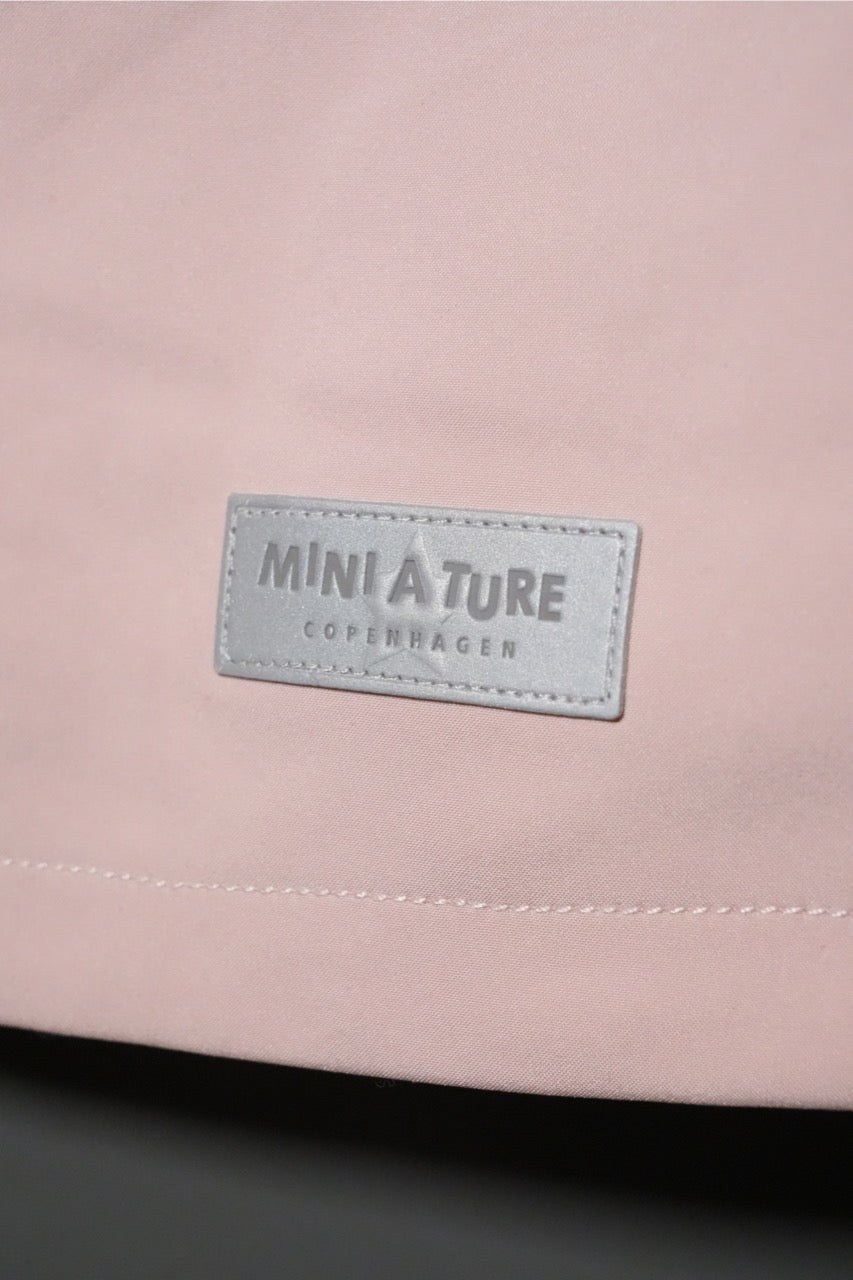 MINI A TURE MATWAI spring softshell jacket. GRS Adobe rose