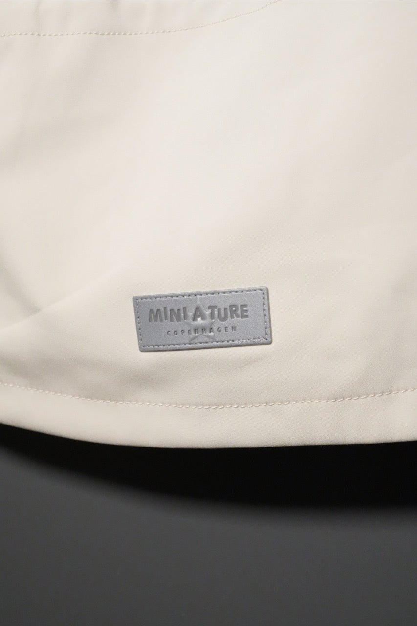 MINI A TURE MATWAI spring softshell jacket. GRS Angora cream