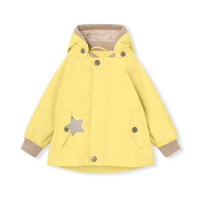 MINI A TURE MATWALLY FLEECE LINED SPRING JACKET. GRS Muted lime