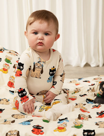 MINI RODINI MINI BABIES LONG SLEEVE BODY