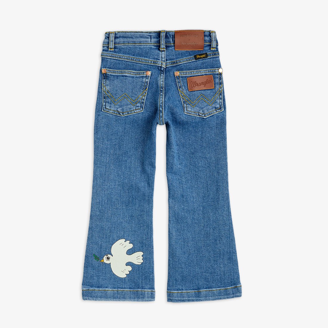 Mini Rodini PEACE DOVE Flared jeans