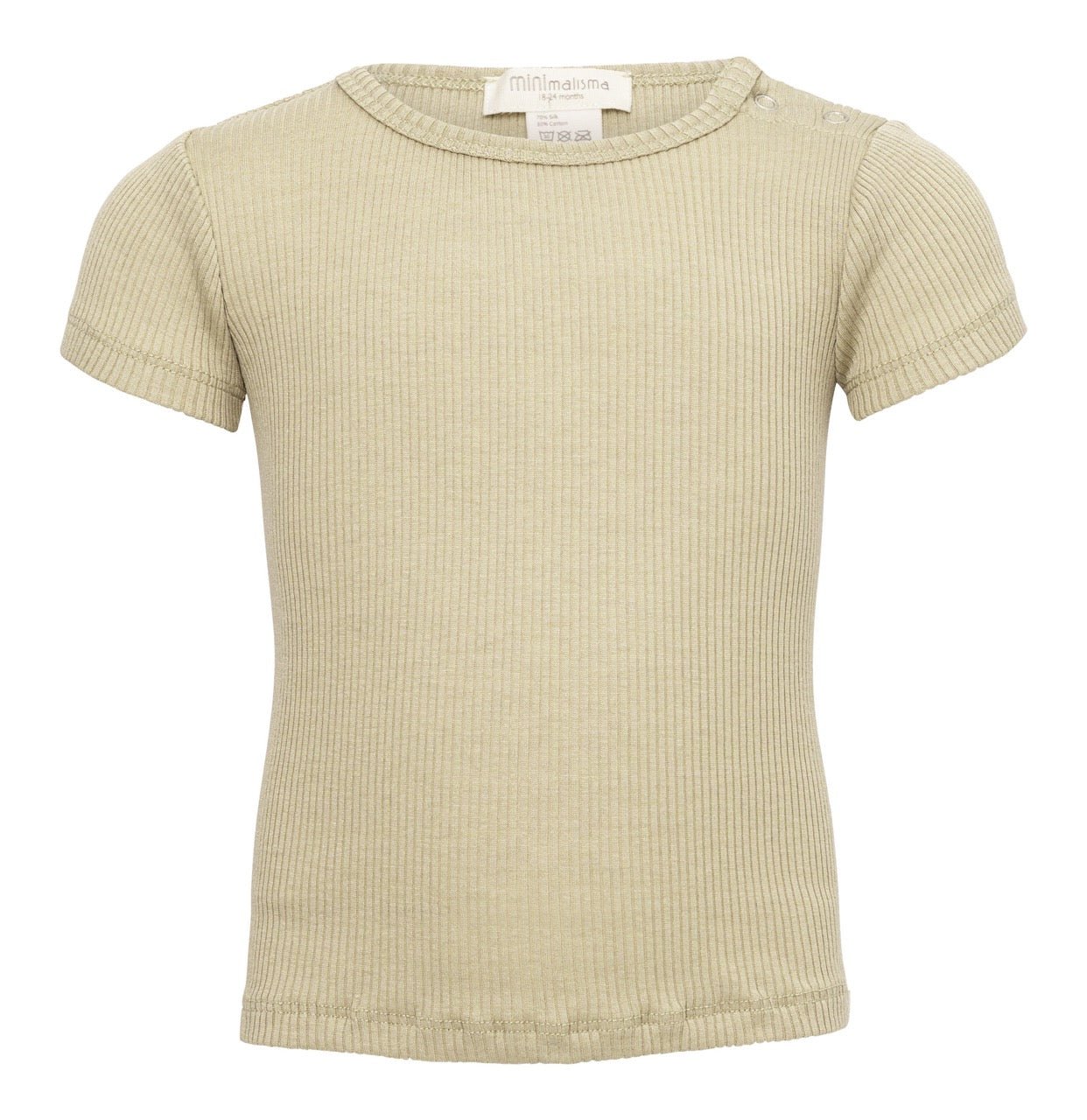 MINIMALISMA Silk T-shirt Pumice Pear Sorbet