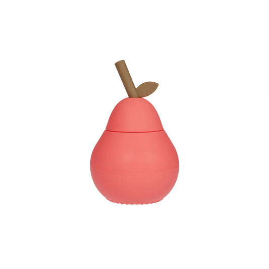OYOY MINI Pear Cup CHERRY RED