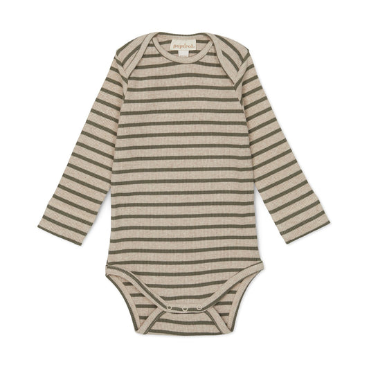 Popirol Polori Baby Body Striped Forest-23-135 - Lille Univers