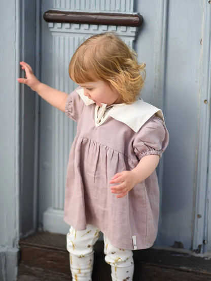Saga Copenhagen Dress - Siff - Mauve-2433-mauve - Lille Univers