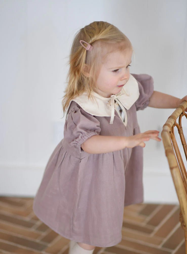 Saga Copenhagen Dress - Siff - Mauve-2433-mauve - Lille Univers